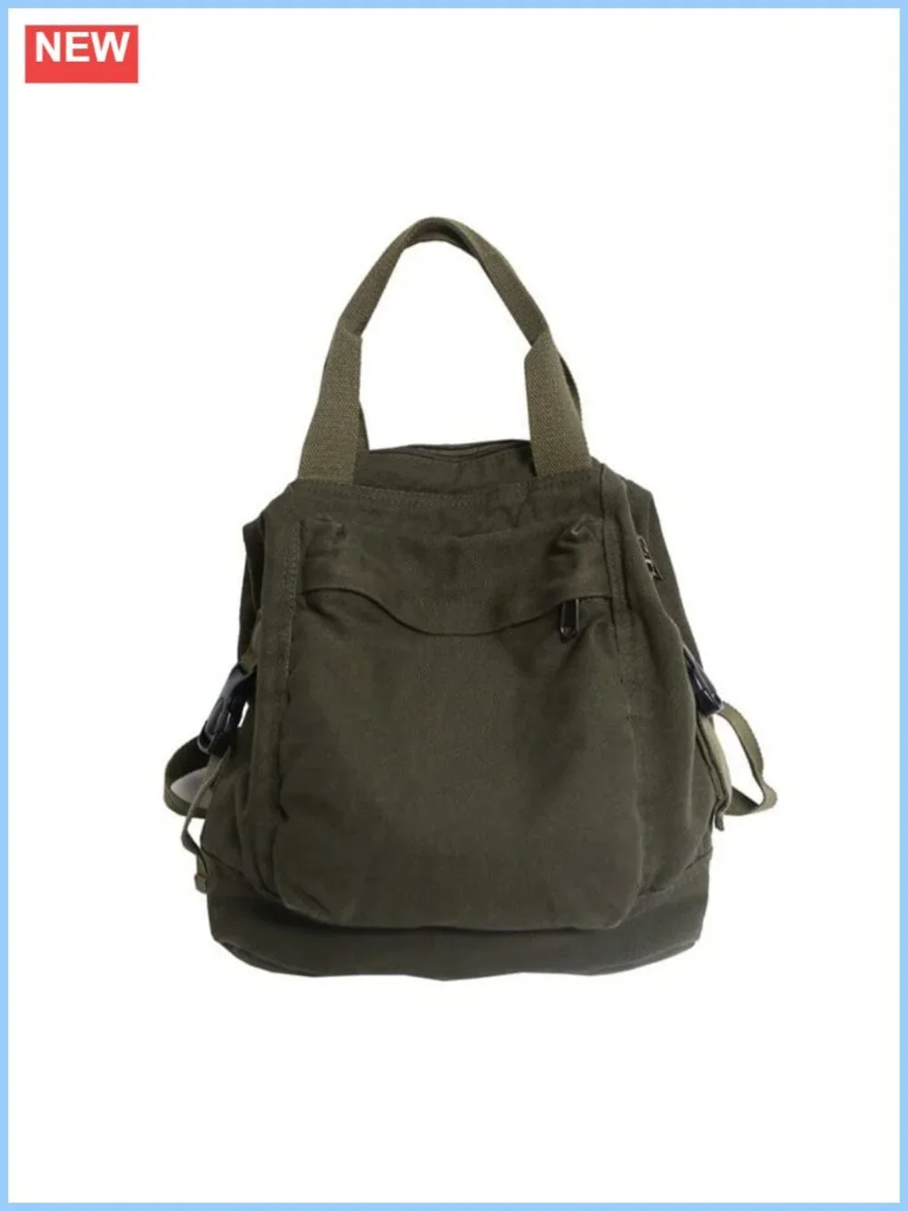 Canvas Backpack Boho Vintage Style Casual Daypack Outdoor Travel Rucksack